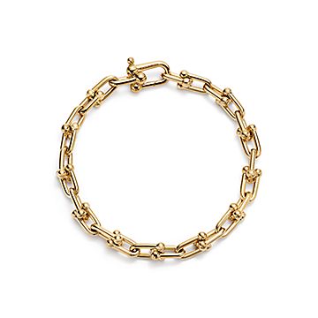 yellow gold tiffany bracelet