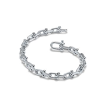 tiffany silver link bracelet