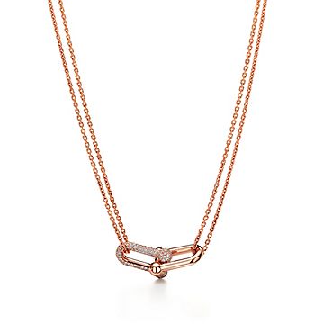 tiffany rose gold chain