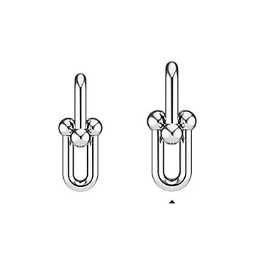 Tiffany HardWear Extra Large Link Earrings in Sterling Silver