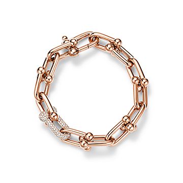 Rose gold 2025 tiffany bracelet