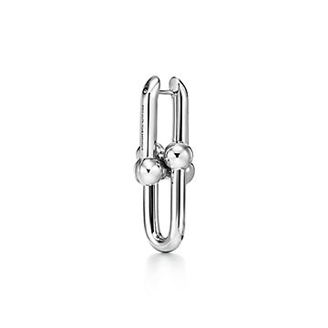 Tiffany HardWear Large Link Earrings in Sterling Silver