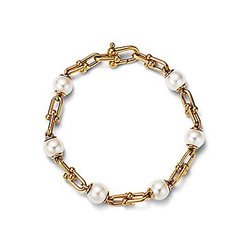 Tiffany HardWear Link Bracelet in Yellow Gold with