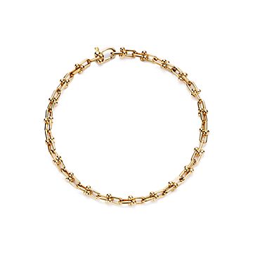 Tiffany HardWear Micro Link Bracelet in Yellow Gold | Tiffany & Co.
