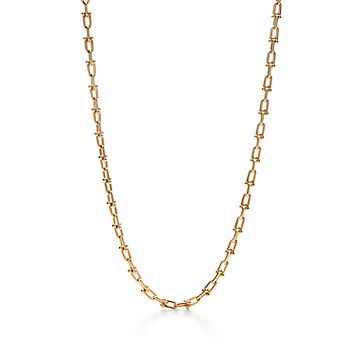 Tiffany HardWear Small Link Necklace in Yellow Gold | Tiffany & Co
