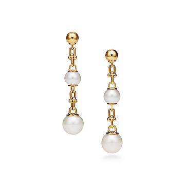 CAROLYN three pearl drop earrings - Carrie Whelan Designs