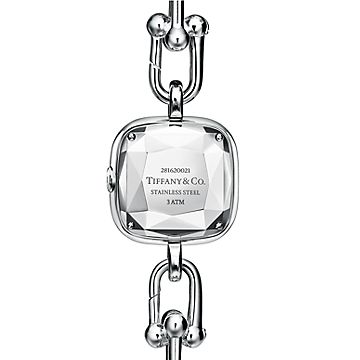超激安 Silver Sterling in Watch HardWear Tiffany and a with Steel 時計