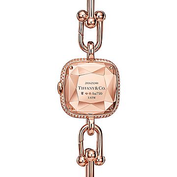 ♥Tiffany & Co.♥輝くダイヤモンド★ウォッチ Tiffany HardWear:Watch in Sterling Silver and Steel with