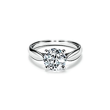 Tiffany & Co. Pre-Owned Platinum Harmony Diamond Engagement Ring - Farfetch