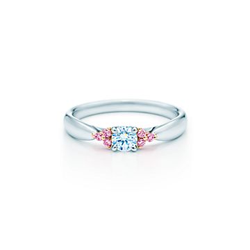 tiffany pink engagement ring