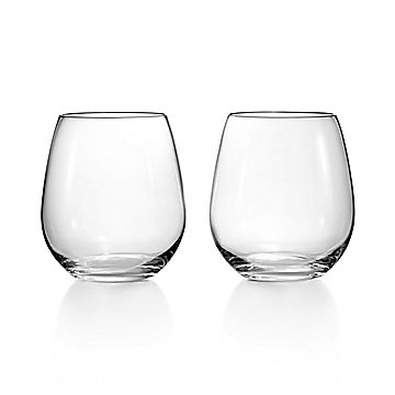 Tiffany Home Essentials White Wine Glasses in Crystal Glass, Set