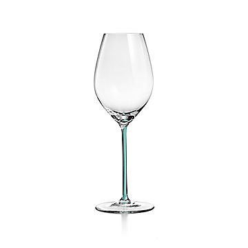 Tiffany Home Essentials Stemless Red Wine Glasses in Crystal Glass