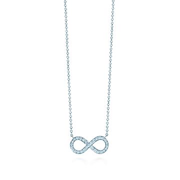 Tiffany Infinity pendant in platinum 