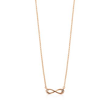 tiffany infinity necklace gold