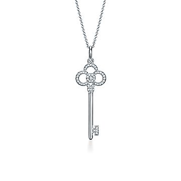 tiffany crown key pendant