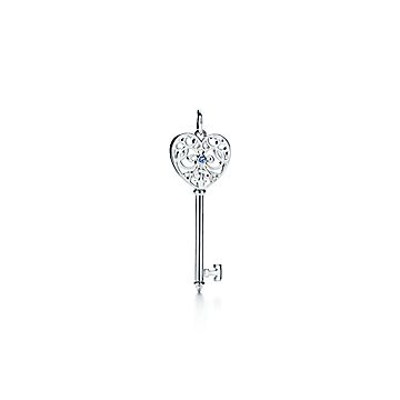 Tiffany Keys Enchant Heart Key Pendant In Silver With A Montana Sapphire Co - Tiffany Keys Return To Heart Key Pendant Tiffany Keys Enchant Heart Key Pendant In Silver With A Montana Sapphire Co - Tiffany Keys Return To Heart Key Pendant