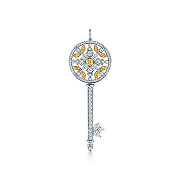 tiffany key yellow diamond