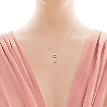 Tiffany & Co. Lock and Key Necklace