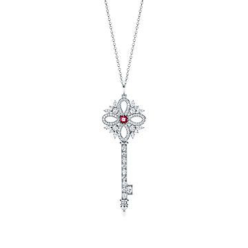 Tiffany victoria sale key pendant price