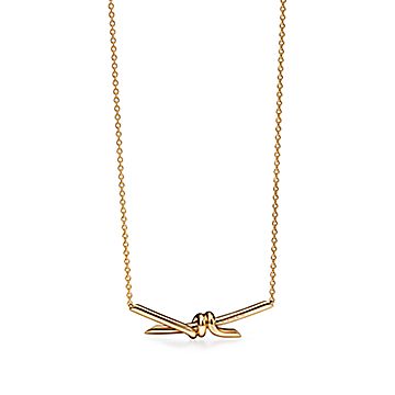 love knot necklace tiffany's