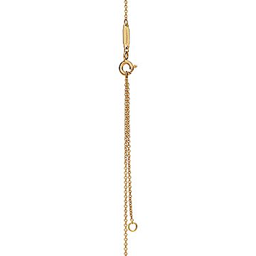(New)直営店 Tiffany & Co. Tiffany Knot スモールペンダント Tiffany Knot Small Pendant in Yellow Gold with Diamonds