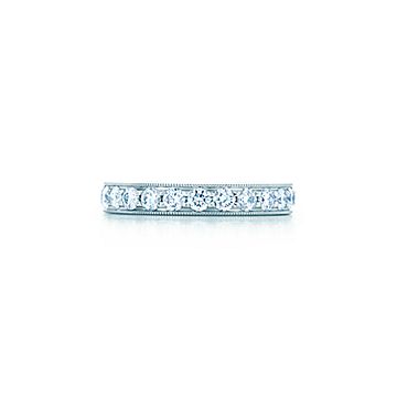 Legacy Diamond and Platinum Band Ring 