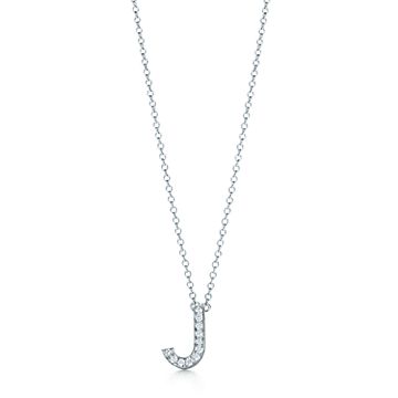 c initial necklace tiffany