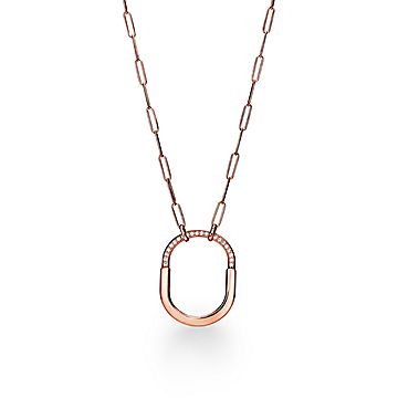 Tiffany Heart Lock Necklace  Gold – Rove Jewelry Accessories and Gifts
