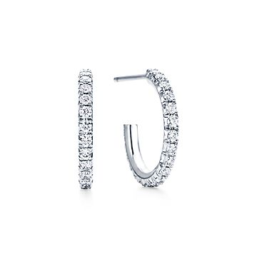 tiffany hoops silver