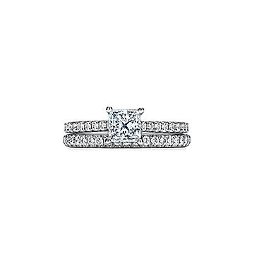 Tiffany Novo® princess-cut engagement 