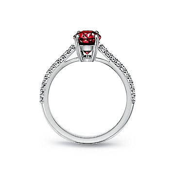 Red diamond hot sale ring tiffany