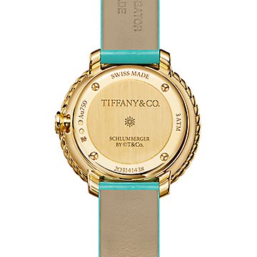 Tiffany Rope Watch in Yellow Gold with Diamonds | Tiffany & Co. CA