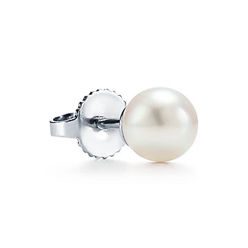 Tiffany co sale pearl earrings