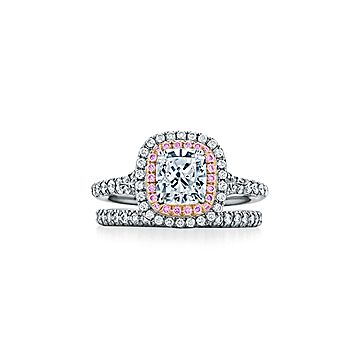 tiffany soleste pink diamond ring