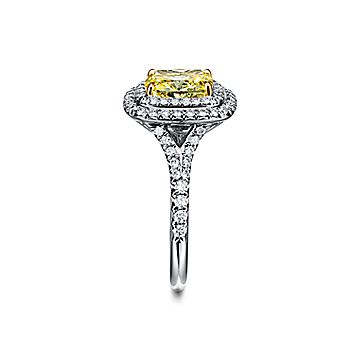 Tiffany Fancy Vivid Yellow Diamond Engagement Ring