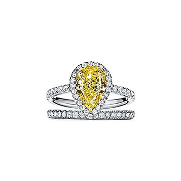 tiffany pear shaped diamond engagement ring