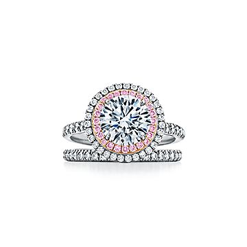 tiffany and co pink diamond ring