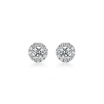 Lot #1 | Tiffany & Co. 2.11 Carat Diamond Ring and Stud Earrings | Grafe  Auction