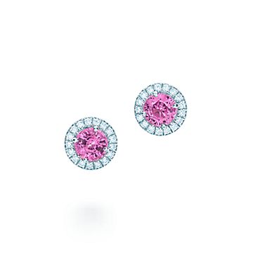 pink diamond earrings tiffany