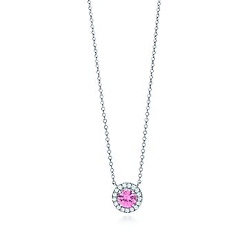 tiffany pink necklace