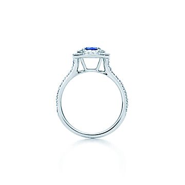 tiffany white sapphire ring