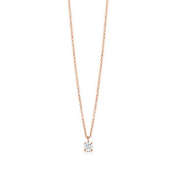 tiffany diamond pendant solitaire