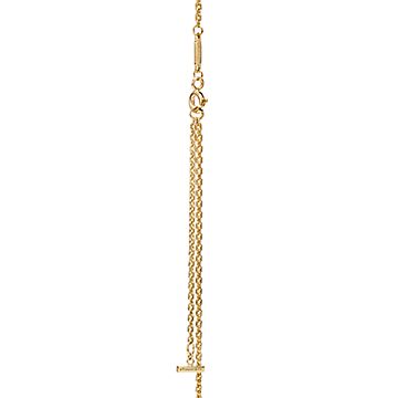 Tiffany T Extra Large Smile Pendant in Gold with Diamonds