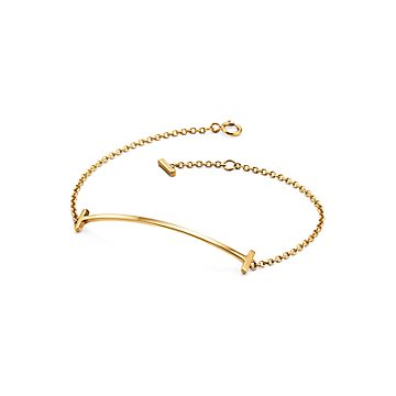 tiffany smile bracelet gold