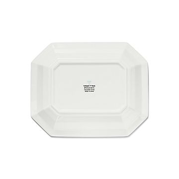 Tiffany T True Large Vide Poche with a Hand-painted Platinum Rim