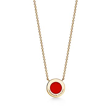 【Tiffany&Co】☆お洒落☆Tiffany T Diamond Circle Pendant Tiffany T T1 Circle Pendant in White Gold with Pavé Diamonds