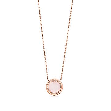 Tiffany Necklace Pendant T Smile 750 K18PG Pink Gold Approx. 2.9g Accessory  Women's TIFFANY＆Co. jewelry accessories necklace pendant gold | eLADY  Globazone