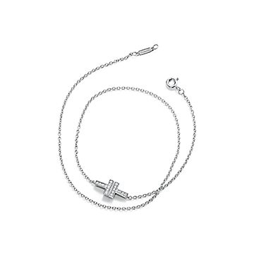 Tiffany double outlet t bracelet