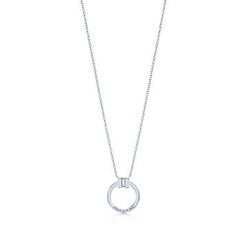 tiffany diamond drop necklace