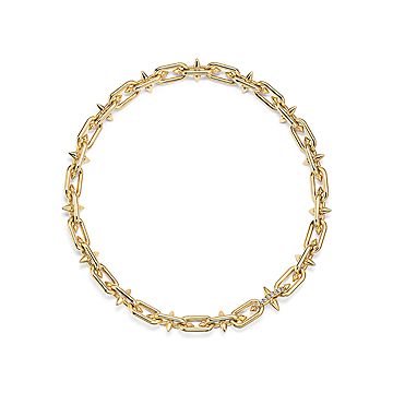 Tiffany Titan by Pharrell Williams Clasp Necklace in Gold with